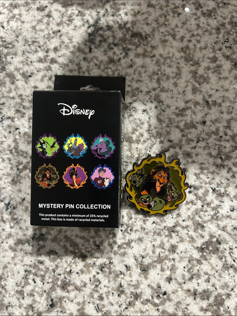 Disney Villains Enamel Pin- Scar